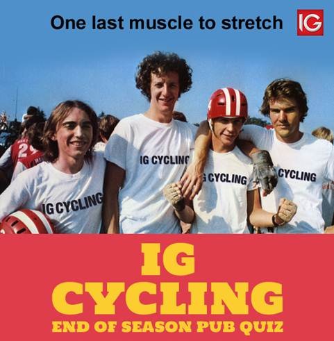 Photo: IG is one of the biggest supporters of cycling in the UK.