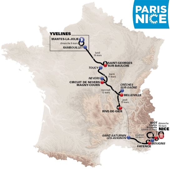 Photo: 2014 Paris-Nice Route... 