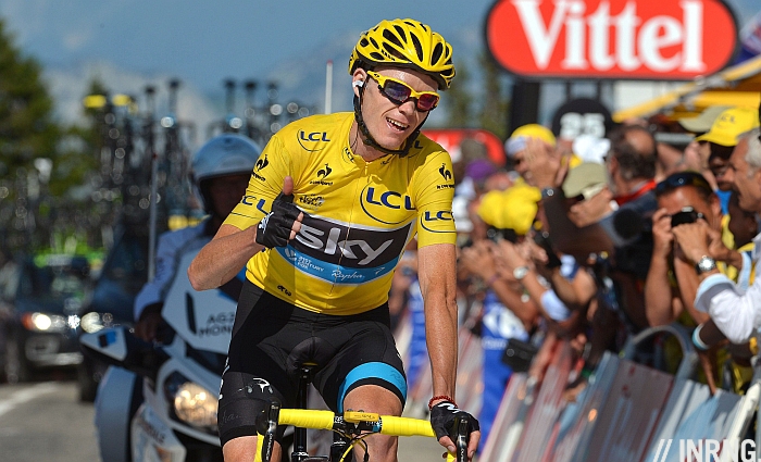 Photo: Chris Froome’s lead certain. 