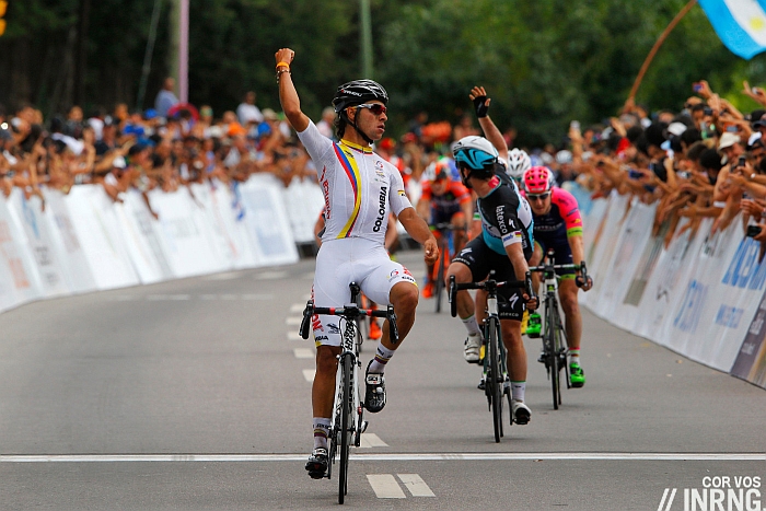 Photo: Not that his peak form was a blip, he’s already won two rainbow jerseys on the track, the pedigree is there. 