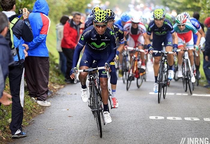 Photo: After Quintana comes the in-form Cadel Evans with Joaquim Rodriguez and Rigoberto Urn as the main pretenders for the podium. 