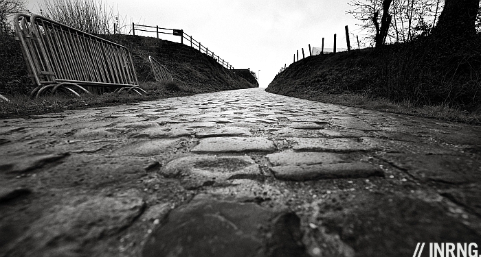 Belgian cobbles pave