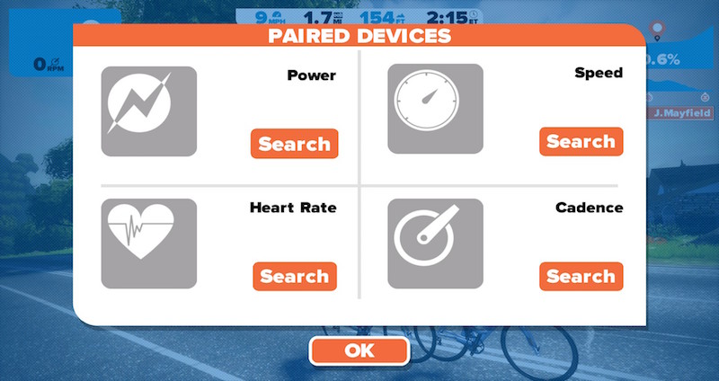 zwift with speed sensor only