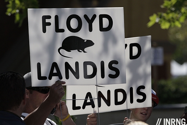 Floyd Landis Lance Armstrong