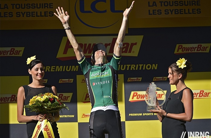 Tour de France podium