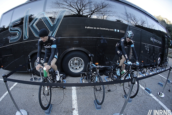 Team Sky Death Star Bus